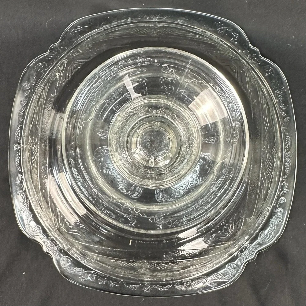 Indiana Glass 'Recollection '9 3/8